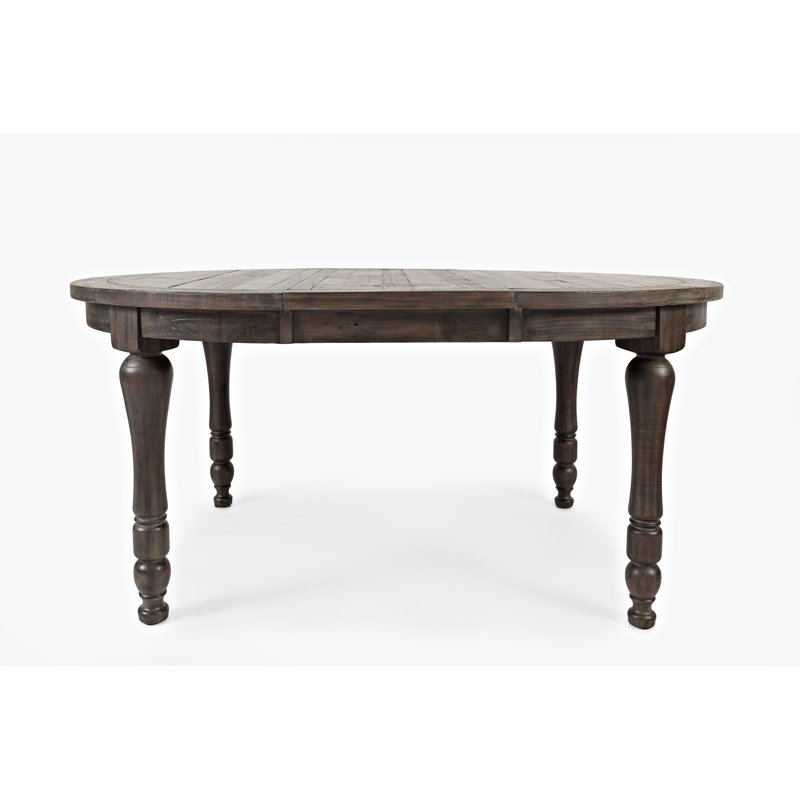 Gracie Oaks Westhoff Extendable Solid Wood Dining Table & Reviews Wayfair
